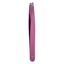 Kosmetikpinzette Profi "Superior-Line" in Pink 95mm